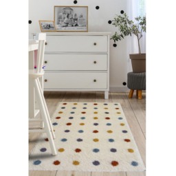Homemaker Multicolour Spotty Snug Shaggy Rug 80 x 120cm - Wilko - thumbnail 5