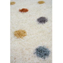 Homemaker Multicolour Spotty Snug Shaggy Rug 80 x 120cm - Wilko - thumbnail 3