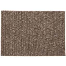 Esselle Home Delilah Taupe Wool Rug 120 x 170cm - Brown - Wilko - thumbnail 1