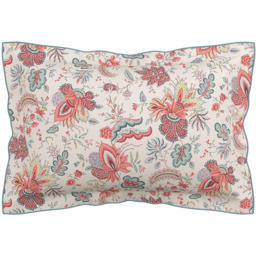 V&A Chintz Reverie Double Red and Teal Duvet Set - Red/ Teal - Wilko - thumbnail 4
