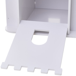 Living and Home 4 Tier White Rotating Kids Castle Bookshelf - Size: 4 Shelf - Wilko - thumbnail 5