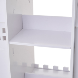 Living and Home 4 Tier White Rotating Kids Castle Bookshelf - Size: 4 Shelf - Wilko - thumbnail 7