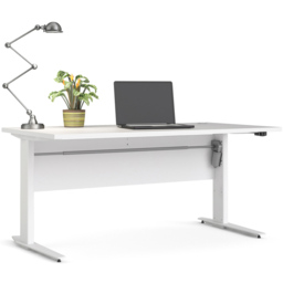 Florence Electric Height Adjustable Desk White - Size: 80.1 x 150.1 x 75.2cm - Furniture to Go - Wilko - thumbnail 4