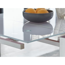 Furniturebox Fonti Valera 6 Seater Dining Set Black and Chrome - Wilko - thumbnail 4