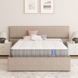 Aspire Small Single Long Life Pocket Mattress - White - Wilko - thumbnail 3