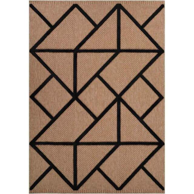 Desire Rugs Harper Black Prism Rug 50 x 80cm - Wilko - image 1