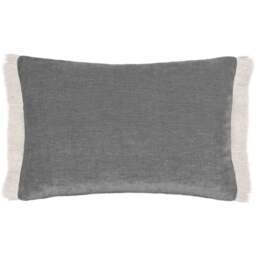 Voyage Maison Isernia Dove Feather Rich Cushion 40 x 60cm - Size: 60 x 40cm - Grey - Wilko - thumbnail 1