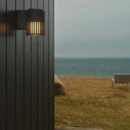 Nordlux Aludra Seaside Anthracite Wall Light - Size: 16.8 x 12.4 x 16.8cm - Black - Wilko - thumbnail 3