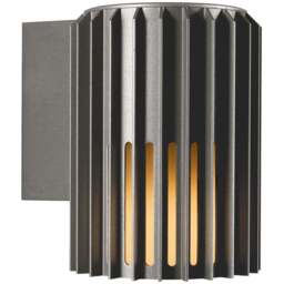Nordlux Aludra Seaside Anthracite Wall Light - Size: 16.8 x 12.4 x 16.8cm - Black - Wilko