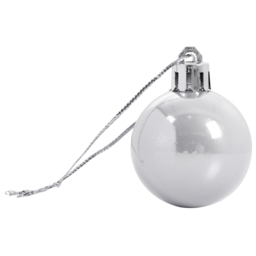 Living and Home Silver Bauble 36 Pack - Wilko - thumbnail 6