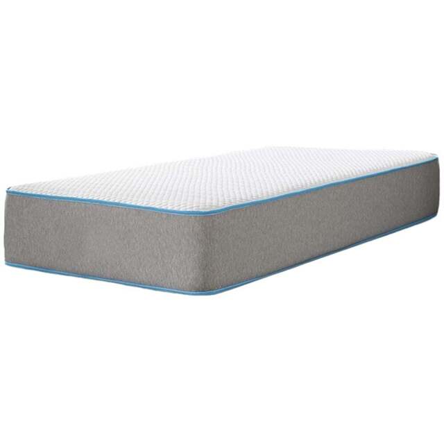 Starlight Beds Single Bubble Hybrid Memory Foam Layer Open Coil Spring Mattress - Grey - Wilko - image 1