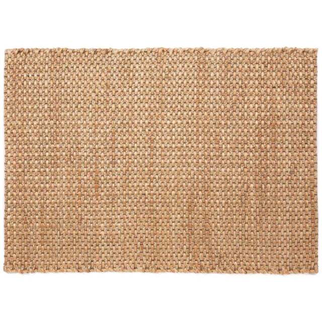 Esselle Home Salford Natural Jute Rug 120 x 170cm - Brown - Wilko - image 1