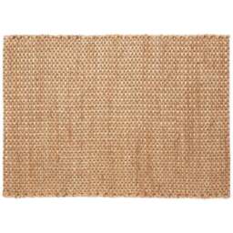 Esselle Home Salford Natural Jute Rug 120 x 170cm - Brown - Wilko