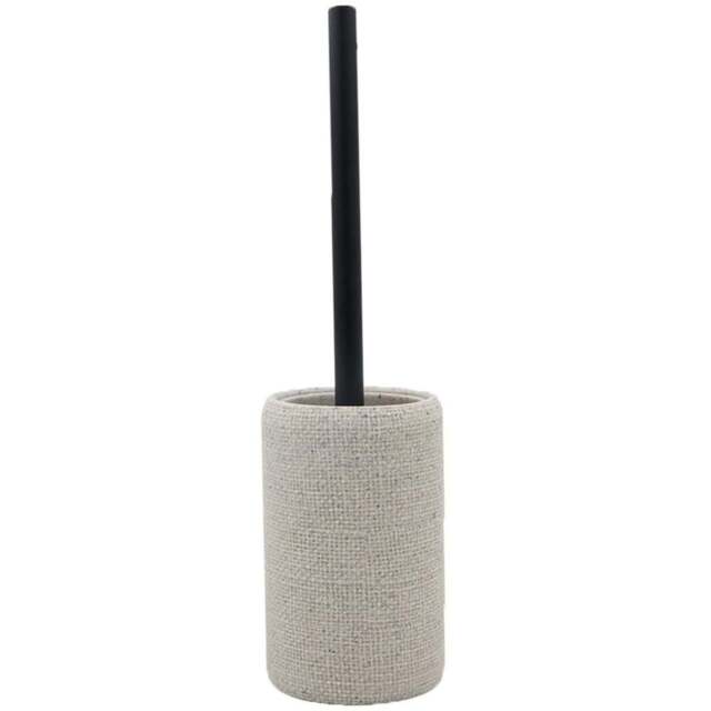 Natural Weaved Toilet Brush Holder - Size: 9.6 x 15.4 x 9.6 - Wilko - image 1