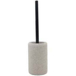 Natural Weaved Toilet Brush Holder - Size: 9.6 x 15.4 x 9.6 - Wilko