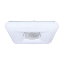 Milagro Yax White LED Ceiling Lamp 230V - Size: 44 x 44 x 7cm - Wilko - thumbnail 5