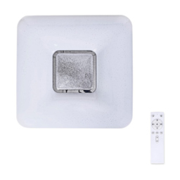 Milagro Yax White LED Ceiling Lamp 230V - Size: 44 x 44 x 7cm - Wilko - thumbnail 6