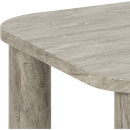Florence Solano Grey Rectangular Coffee Table - Size: 36 x 100 x 75cm - Furniture To Go - Wilko - thumbnail 5