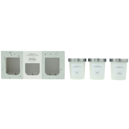 French Connection White Collection Scented Candle 3 Piece Gift Set - Size: 9 x 6.6 x 20.8cm - n/a - Wilko