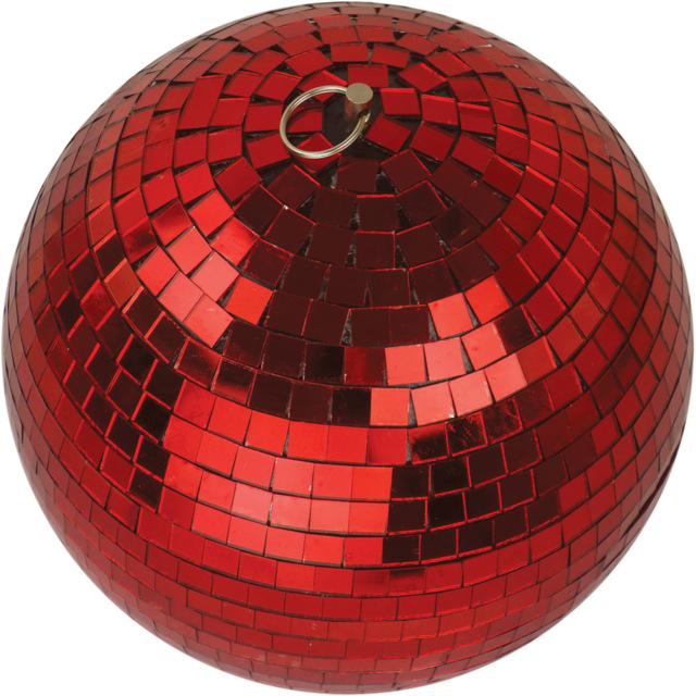 FX Lab Red Mirror Ball 8 inch - Size: 20 x 20 x 20cm - FXLAB - Wilko - image 1