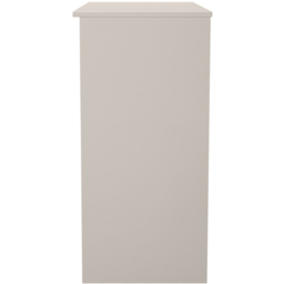 Crowndale Bora 2 Drawer Single Shelf Gold Oak and Kashmir Vanity - Size: 39 x 95 x 80cm - Cream - Wilko - thumbnail 4