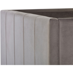 Julian Bowen Daytona Grey Velvet Bunk Bed - Size: Single - Wilko - thumbnail 5