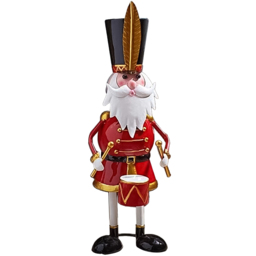 Marco Paul Captain Santa Christmas Decoration Ornament - Size: 44 x 17 x 14cm - red - Wilko