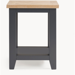 Julian Bowen Bordeaux Dark Grey Lamp Table - Size: 38 x 44 x 55cm - Wilko - thumbnail 4