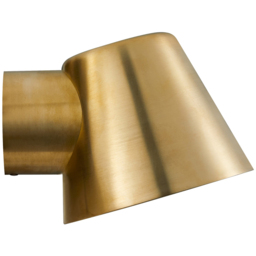 Nordlux Aleria Brass Wall Light - Size: 11.3 x 11.5 x 11.3cm - Gold - Wilko - thumbnail 4
