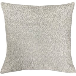 Hemsworth Boucle Cushion Silver - Wilko - thumbnail 1