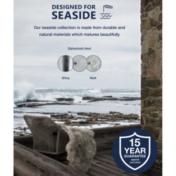 Nordlux Luxembourg Galvanised Outdoor Wall Light - Size: 27 x 27.5 x 27cm - Silver - Wilko - thumbnail 4