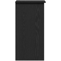 vidaXL 2 Shelf Computer Desk with Keyboard Tray Black - Size: 78 x 84 x 40cm - Wilko - thumbnail 7