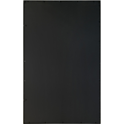MirrorOutlet The Genestra Black Modern Window Garden Wall Mirror 174 x 110cm - Size: 174 x 110 x 3cm - Wilko - thumbnail 5