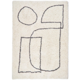Origins Artisan Picasso 80 x 150cm White Grey Rug - Origins Rugs - Wilko - thumbnail 1