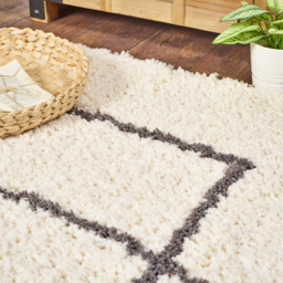 Origins Artisan Picasso 80 x 150cm White Grey Rug - Origins Rugs - Wilko - thumbnail 5