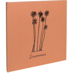 Exacompta Summertime Orange Photo Album 30 Sheets 60 Photos - Size: 1.7 x 24.7 x 24.7cm - Wilko - thumbnail 1
