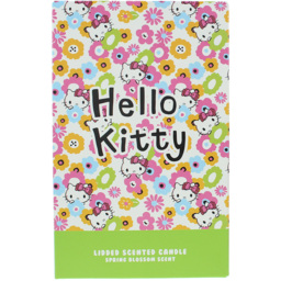Hello Kitty Seasons Spring Blossom Candle with 3D Silicone Lid 206g - Size: 16 x 9.4 x 9.8cm - Multi - Wilko - thumbnail 4