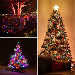 The Christmas Workshop 960 Multicolour LED Cluster String Light - Wilko - thumbnail 7