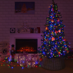 The Christmas Workshop 960 Multicolour LED Cluster String Light - Wilko - thumbnail 6