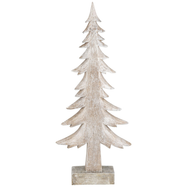 Silver Tree Ornament - Size: 22 x 51 x 7 cm - Wilko - image 1