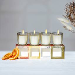Marco Paul 4 Piece Scented Candle Jars Christmas Gift Set - Size: 20 x 20 x 10cm - White - Wilko - thumbnail 4