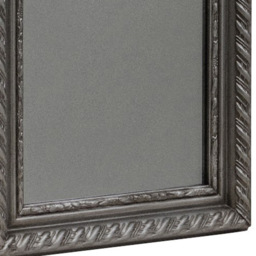 Julian Bowen Allegro Pewter Dressing Mirror - Size: 3 x 38 x 128cm - Silver - Wilko - thumbnail 6