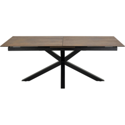Florence Heaven Ceramic 8 Seater Extendable Dining Table Rusty Brown - Furniture To Go - Wilko - thumbnail 4
