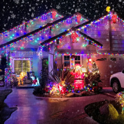 Living and Home Multicolour LED Solar-Powered Icicle String Light 10m - Size: 10 x 8 x 11cm - Black - Wilko - thumbnail 7