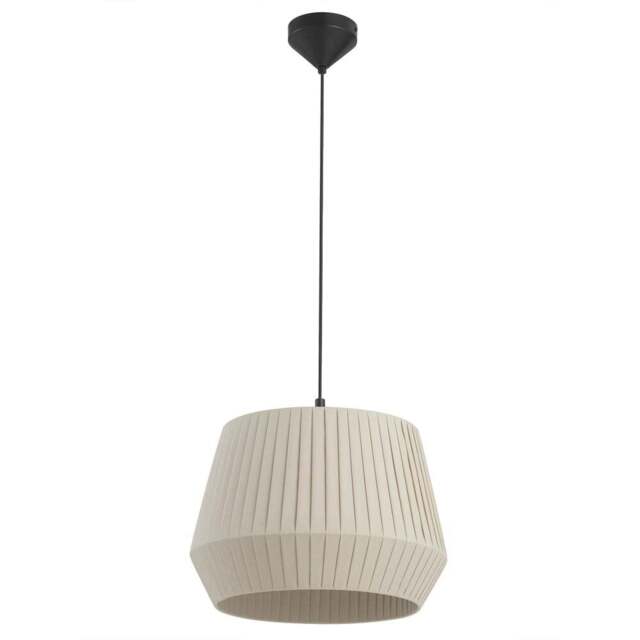 Nordlux Dicte 40 Beige Pendant Light - Size: 33.7 x 40 x 33.7cm - Brown - Wilko - image 1