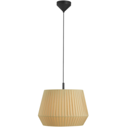 Nordlux Dicte 40 Beige Pendant Light - Size: 33.7 x 40 x 33.7cm - Brown - Wilko - thumbnail 6