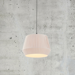 Nordlux Dicte 40 Beige Pendant Light - Size: 33.7 x 40 x 33.7cm - Brown - Wilko - thumbnail 3