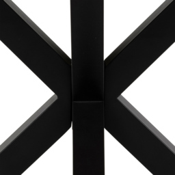 Florence Heaven 4 Seater Dining Table Oak and Black - Furniture To Go - Wilko - thumbnail 7