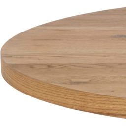 Florence Heaven 4 Seater Dining Table Oak and Black - Furniture To Go - Wilko - thumbnail 5