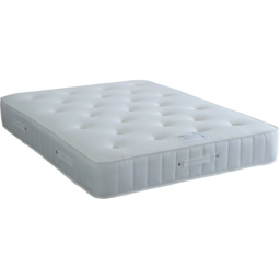 Quartz King Size 1400 Pocket Sprung Memory Foam Mattress - White - Bedmaster - Wilko